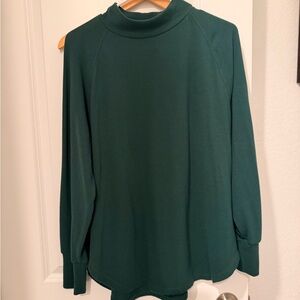 LOFT Dark Green Long Sleeve Top